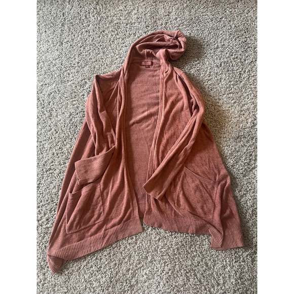 Barefoot Dreams Sweaters - Women's Barefoot Dreams Pink CozyChic Ultra Lite Cardigan XS